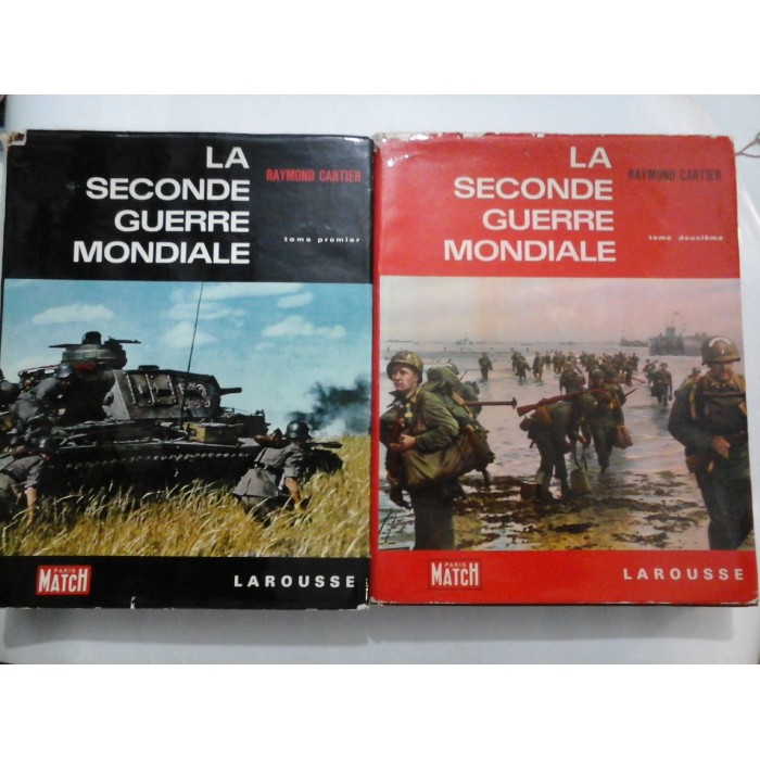 LA  SECONDE  GUERRE  MONDIALE  (tome premier; tome-deuxieme)  -  Raymond CARTIER 